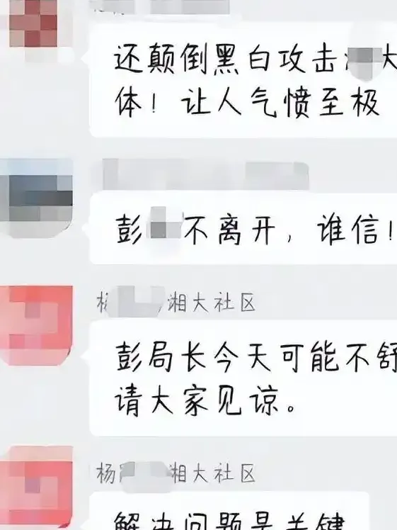 住建局副局长群内辱骂业主