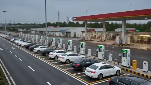 纯电车主称增程车应让出充电桩