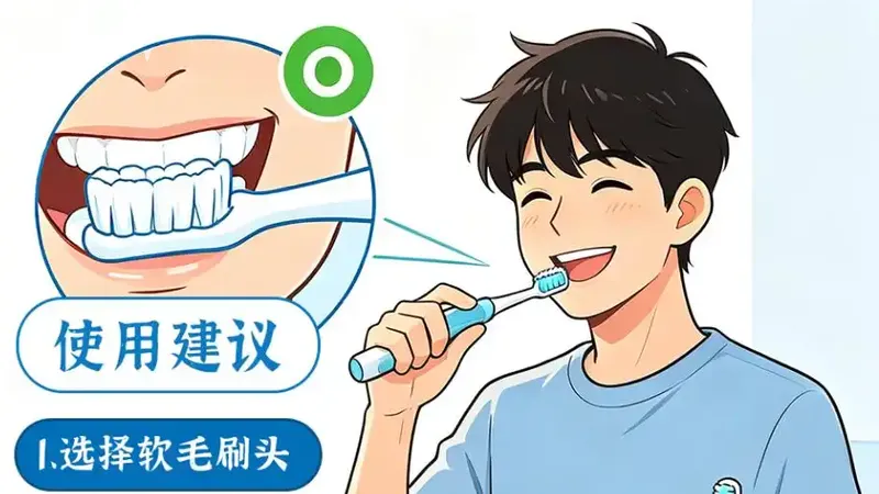 长期用电动牙刷牙龈萎缩出血?误区