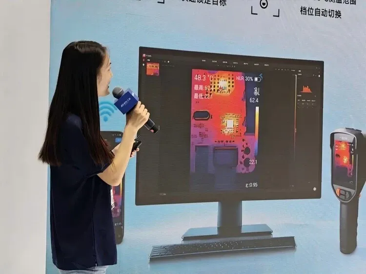 睿创燧石首发 IX1 Go 系列手机热成像仪,重28克支持16倍 AI 超分