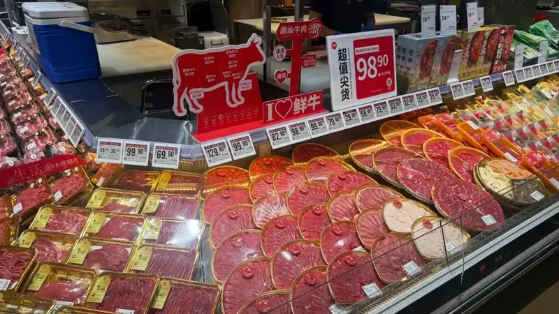 100元不够买三斤鲜牛肉