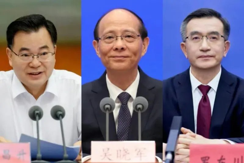 中国六省人事大调整：莫高义、王志军分任云南湖南省委书记
