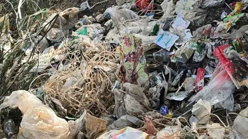 水库发现被掩埋医疗垃圾 当地回应