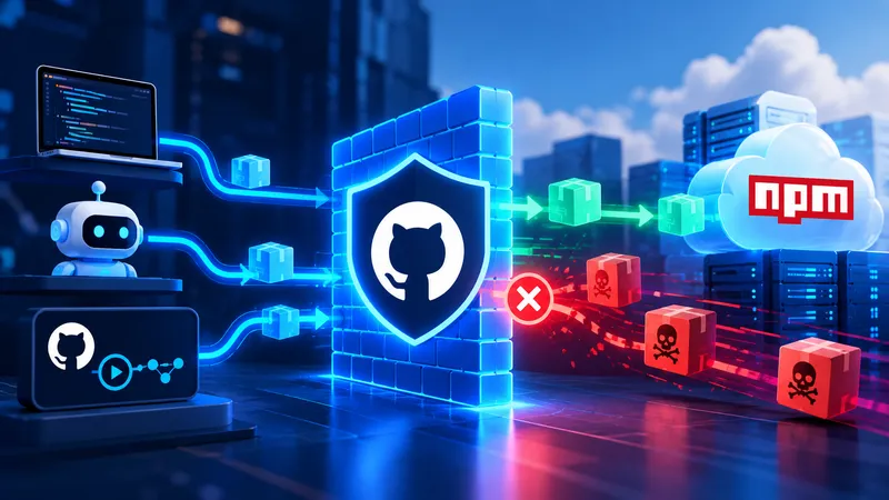 GitHub 推出 npm 包防火墙，拦截 CI 与 AI 代理的依赖请求