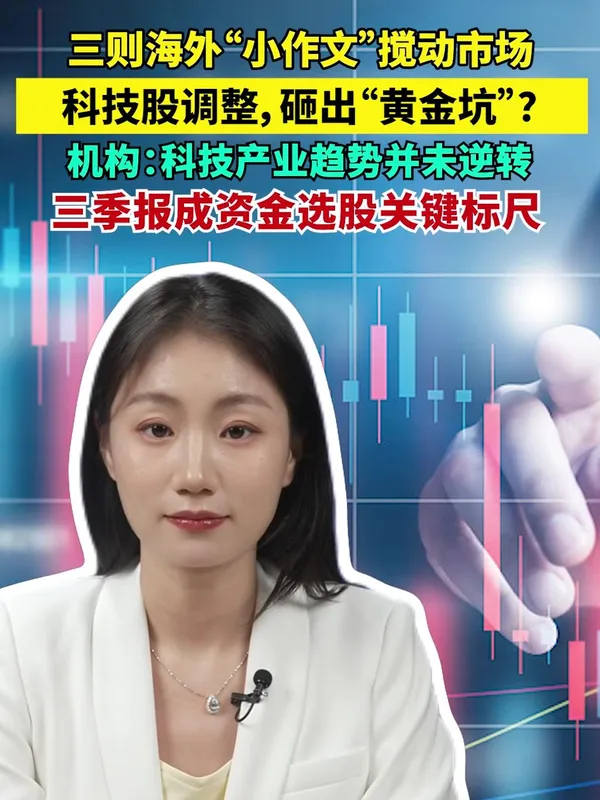 科技股调整砸出黄金坑了吗